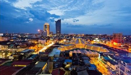 Hoteles cerca de centro de la ciudad  Phnom Penh