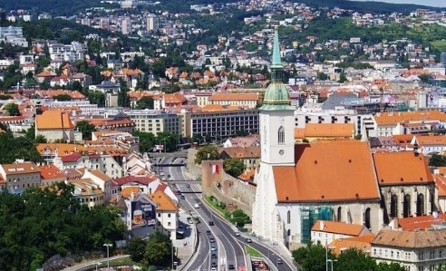Eslovaquia  Bratislava  Centro de la ciudad Centro de la ciudad Bratislava - Bratislava  - Eslovaquia 