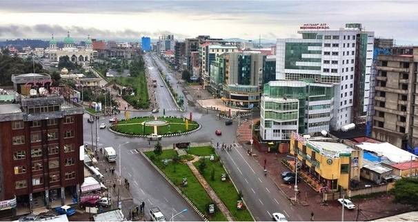 Etiopía Addis Abeba  centro de la ciudad centro de la ciudad Addis Abeba - Addis Abeba  - Etiopía