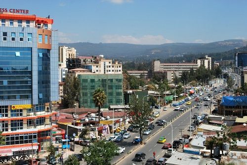 Etiopía Addis Abeba  centro de la ciudad centro de la ciudad Addis Abeba - Addis Abeba  - Etiopía