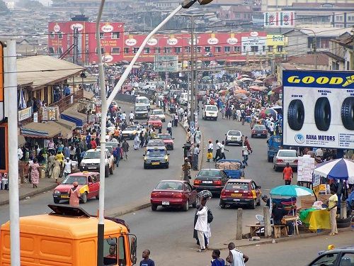 Ghana Kumasi  centro de la ciudad centro de la ciudad Kumasi - Kumasi  - Ghana