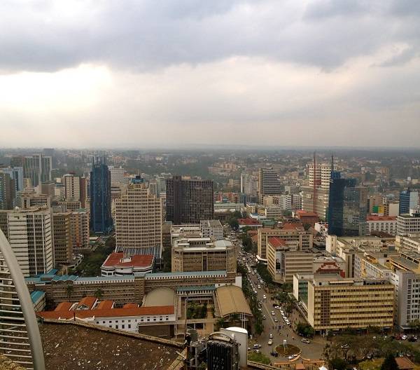 Kenia Nairobi  centro de la ciudad centro de la ciudad Kenia - Nairobi  - Kenia