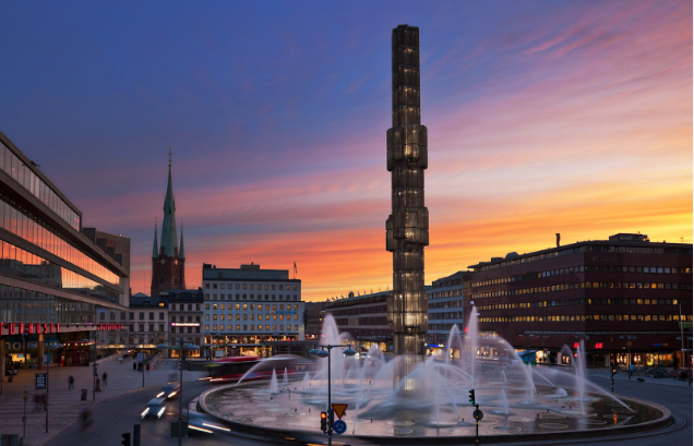 Suecia Estocolmo Plaza Sergels Torg Plaza Sergels Torg Stockholm - Estocolmo - Suecia