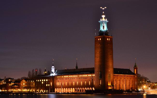 Suecia Estocolmo Torre de Stadhuset Torre de Stadhuset Estocolmo - Estocolmo - Suecia