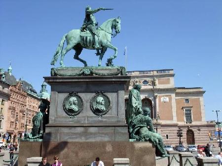 Gustav II Adolfs Statue