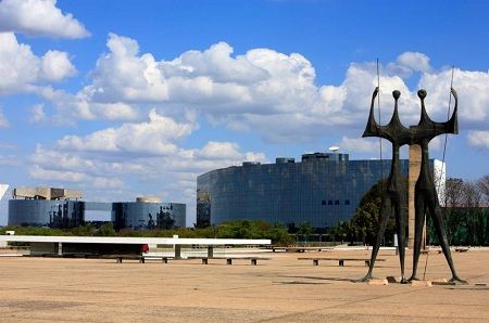 Brasil Brasília Plaza de los Tres Poderes Plaza de los Tres Poderes Brasil - Brasília - Brasil