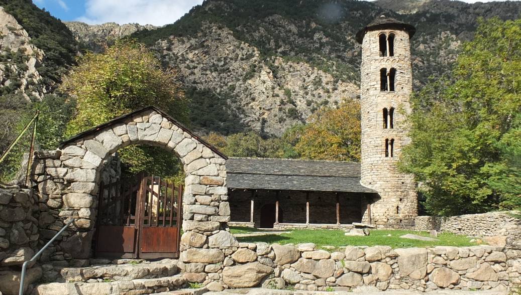 Andorra Andorra La Vella Church of Santa Coloma Church of Santa Coloma Andorra La Vella - Andorra La Vella - Andorra
