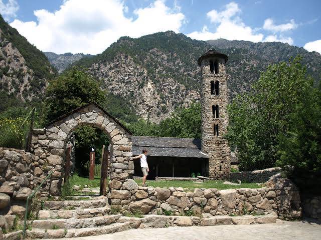 Andorra Andorra La Vella Iglesia de Santa Coloma Iglesia de Santa Coloma Andorra - Andorra La Vella - Andorra