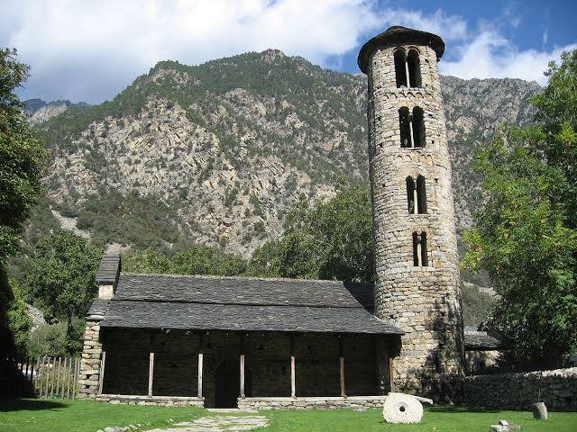 Andorra Andorra La Vella Church of Santa Coloma Church of Santa Coloma Andorra La Vella - Andorra La Vella - Andorra