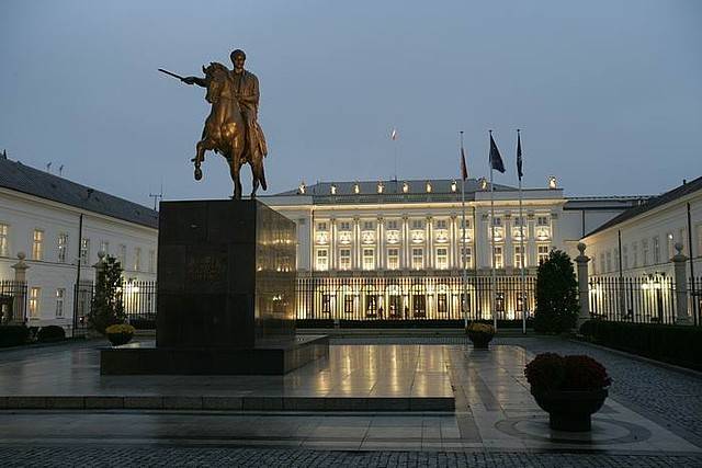 Poland Warsaw  Presidential Palace Presidential Palace Warsaw - Warsaw  - Poland