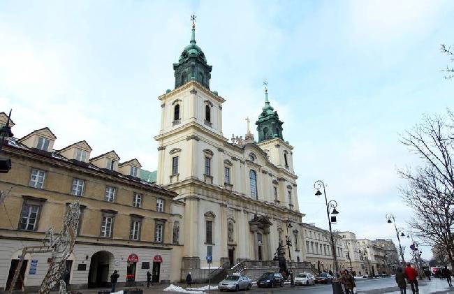Poland Warsaw  Holy Cross Church Holy Cross Church Europe - Warsaw  - Poland