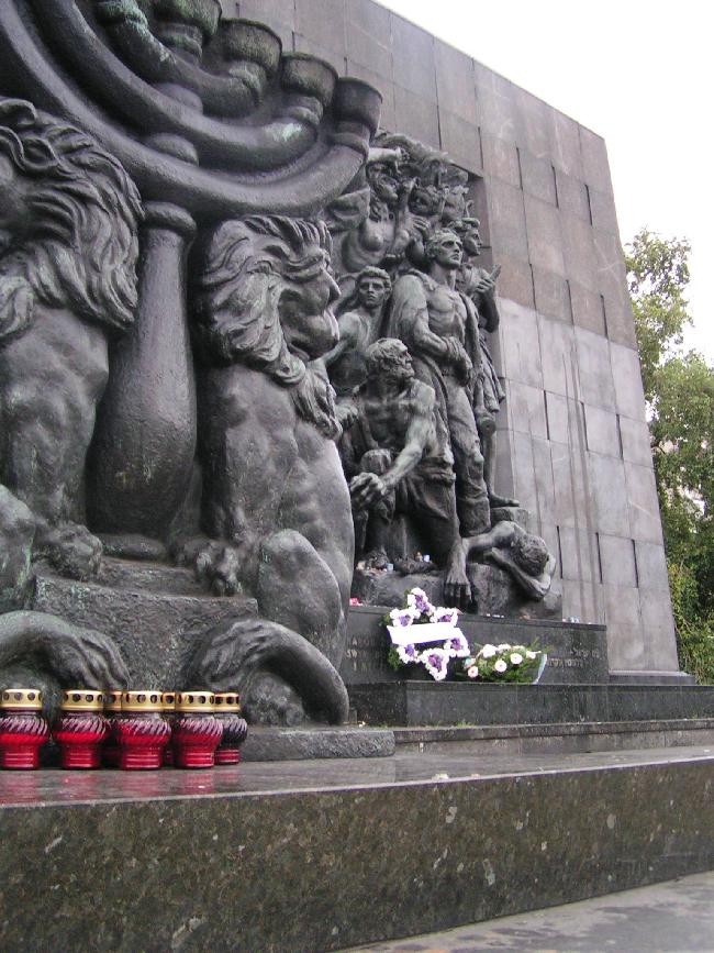 Polonia Varsovia Monumento a los Héroes del Gueto Monumento a los Héroes del Gueto Varsovia - Varsovia - Polonia