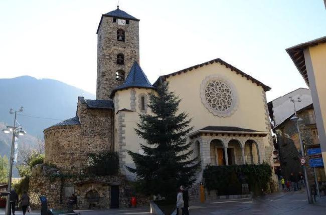 Andorra Andorra La Vella Iglesia Parroquial de Sant Esteve Iglesia Parroquial de Sant Esteve Iglesia Parroquial de Sant Esteve - Andorra La Vella - Andorra