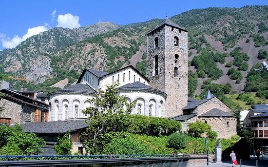 Andorra Andorra La Vella Iglesia Parroquial de Sant Esteve Iglesia Parroquial de Sant Esteve Iglesia Parroquial de Sant Esteve - Andorra La Vella - Andorra