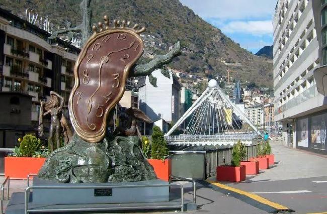 Andorra Andorra La Vella Monumento a la nobleza del tiempo Monumento a la nobleza del tiempo Andorra - Andorra La Vella - Andorra