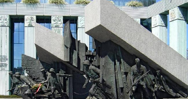 Poland Warsaw  The Warsaw Uprising Monument The Warsaw Uprising Monument Europe - Warsaw  - Poland
