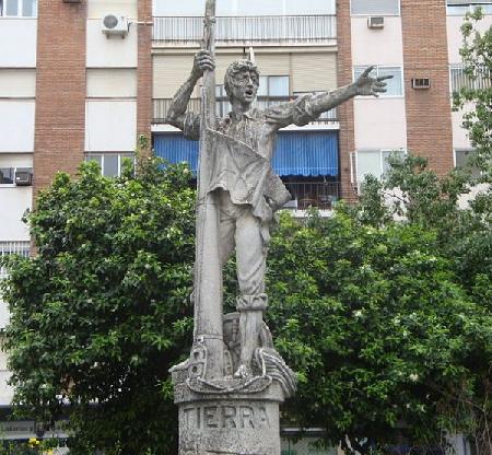 Estatua de Rodrigo de Triana