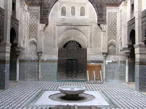 Marruecos Fez  Madrasa el Attarine Madrasa el Attarine Marruecos - Fez  - Marruecos