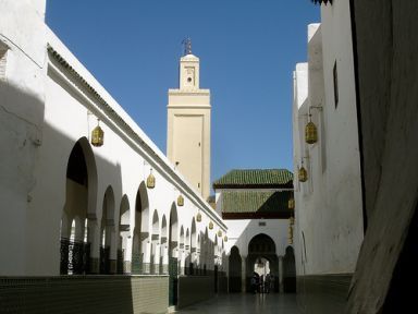 Marruecos Fez  Mausoleo de Moulay Idris II Mausoleo de Moulay Idris II Marruecos - Fez  - Marruecos