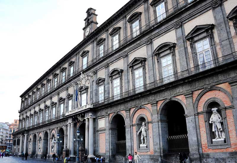 Italy Napoli Royal Palace Royal Palace Napoli - Napoli - Italy