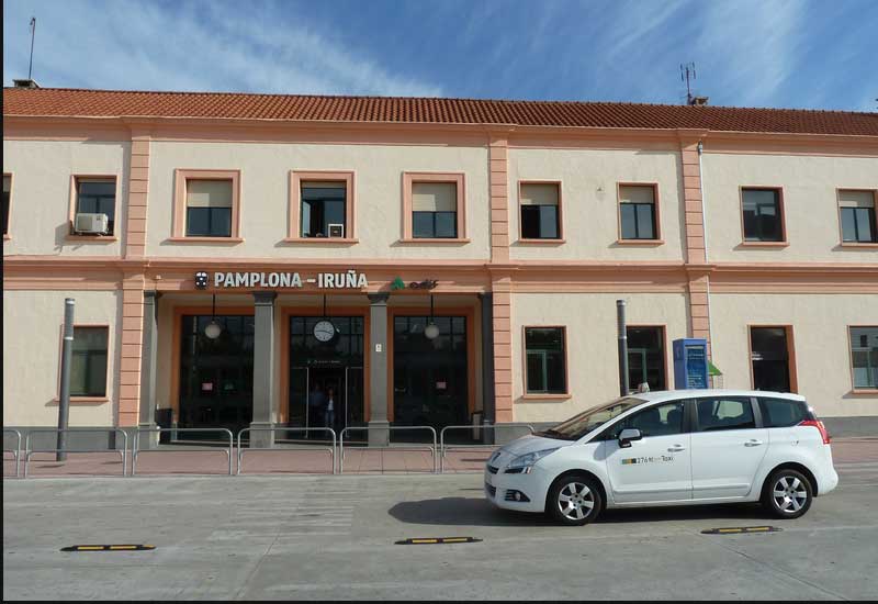 Spain Pamplona Pamplona, Train Station Pamplona, Train Station Spain - Pamplona - Spain