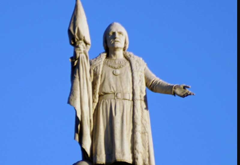 Spain Salamanca The Columbus Monument The Columbus Monument Salamanca - Salamanca - Spain