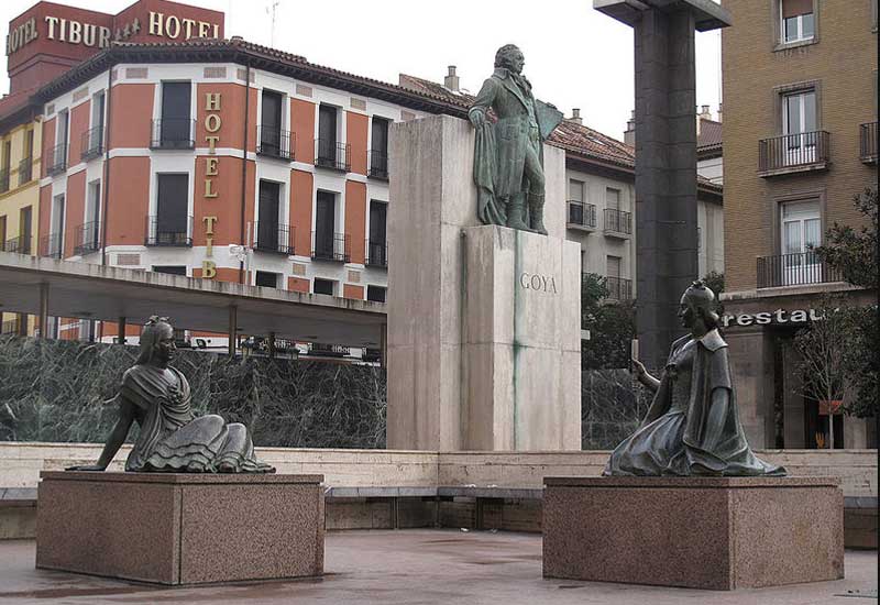 España Zaragoza  Monumento a Francisco de Goya Monumento a Francisco de Goya Europa - Zaragoza  - España