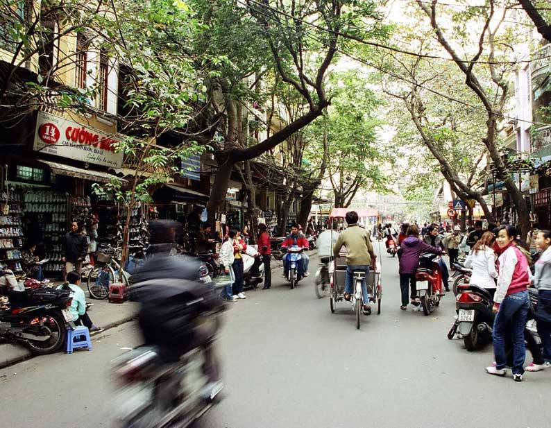 Vietnam Ha Noi  Calle Hang Dau Calle Hang Dau Ha Noi - Ha Noi  - Vietnam