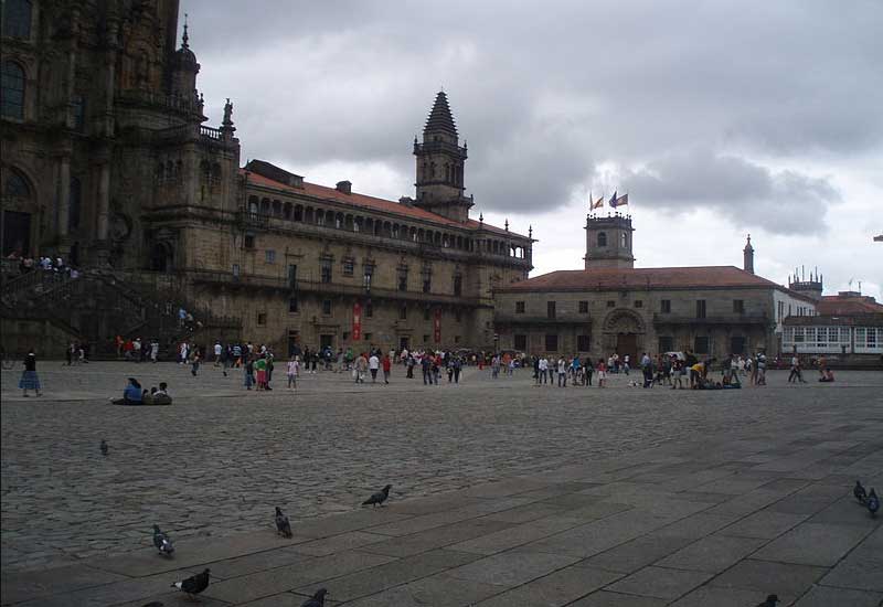 España Santiago De Compostela Plaza del Obradoiro Plaza del Obradoiro Santiago De Compostela - Santiago De Compostela - España