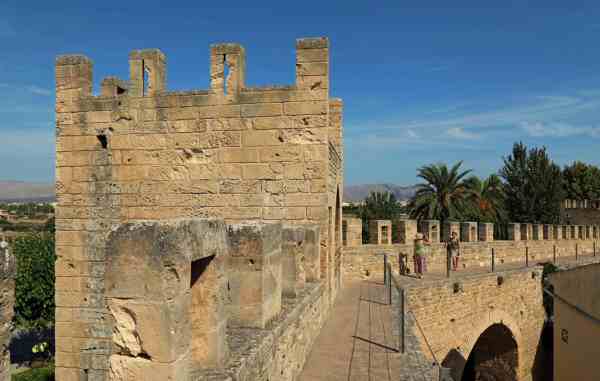 Spain Alcudia Walls Complex Walls Complex Mallorca - Alcudia - Spain