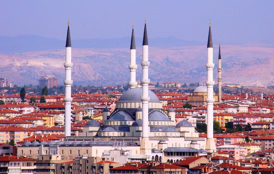 Turquía Ankara Mezquita de Kocatepe Mezquita de Kocatepe Ankara - Ankara - Turquía