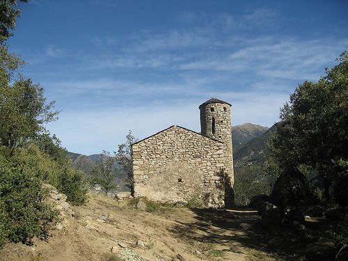 Andorra Collet de Sant Vicenç Castillo de Enclar Castillo de Enclar Andorra - Collet de Sant Vicenç - Andorra