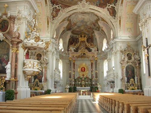 Austria Innsbruck Basílica Wilten Basílica Wilten Tyrol - Innsbruck - Austria