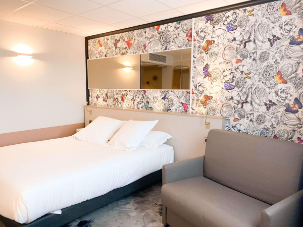 Las mejores ofertas de Brit Hotel Nantes La Beaujoire - L'Ama Nantes 