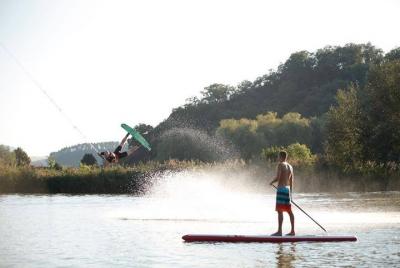 Día de embarque en el lago