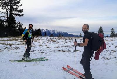 Esquí de travesía por la noche en Poiana Brasov