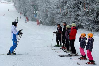 Clases de esquí en las pistas de Poiana Brasov
