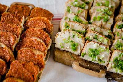 Tour de comida a pie de papas, cebollas Făgăraș y Burzenländer Ba