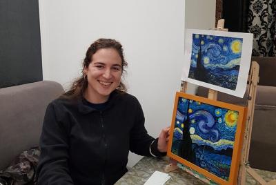 Evento de pintura de San Valentín