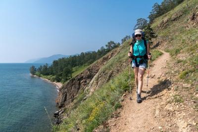 Trekking privado en Baikal con picnic