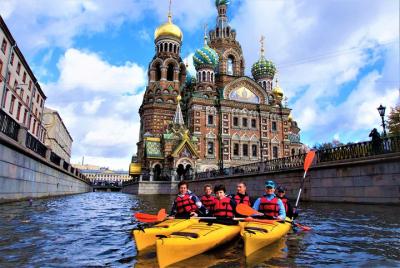 Kayak Tour en el centro de la ciudad de San Petersburgo