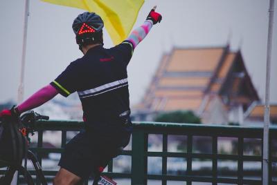 Tour de ciclismo al atardecer en Bangkok