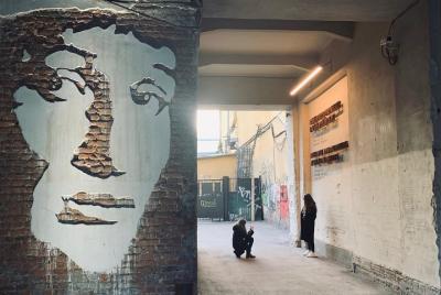 El arte callejero y los lugares creativos de San Petersburgo.