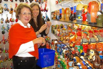 Regalos o compras de moda con un local en San Petersburgo