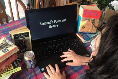 Recorrido virtual de escritores y poetas por Escocia