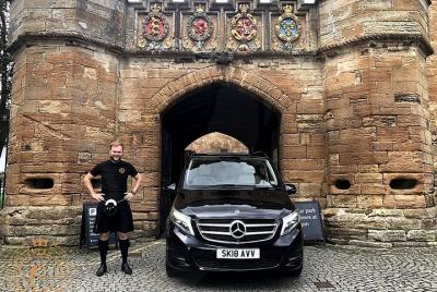 Excursión privada guiada de medio día de Edimburgo en una minivan Excursión privada guiada de medio día de Edimburgo en una minivan