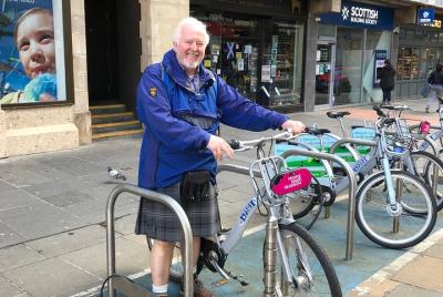 Tour privado en bicicleta por el río Clyde en Glasgow