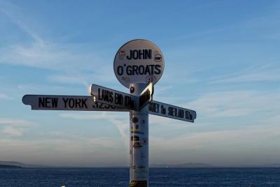 John O'Groats, el castillo de Dunrobin y el extremo norte de Inve