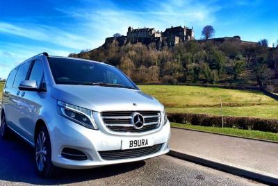 Traslado en taxi de lujo de Stirling a Edimburgo Traslado en taxi de lujo de Stirling a Edimburgo