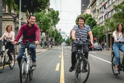 Disfruta del primer tour guiado en bicicleta eléctrica en Belgrad